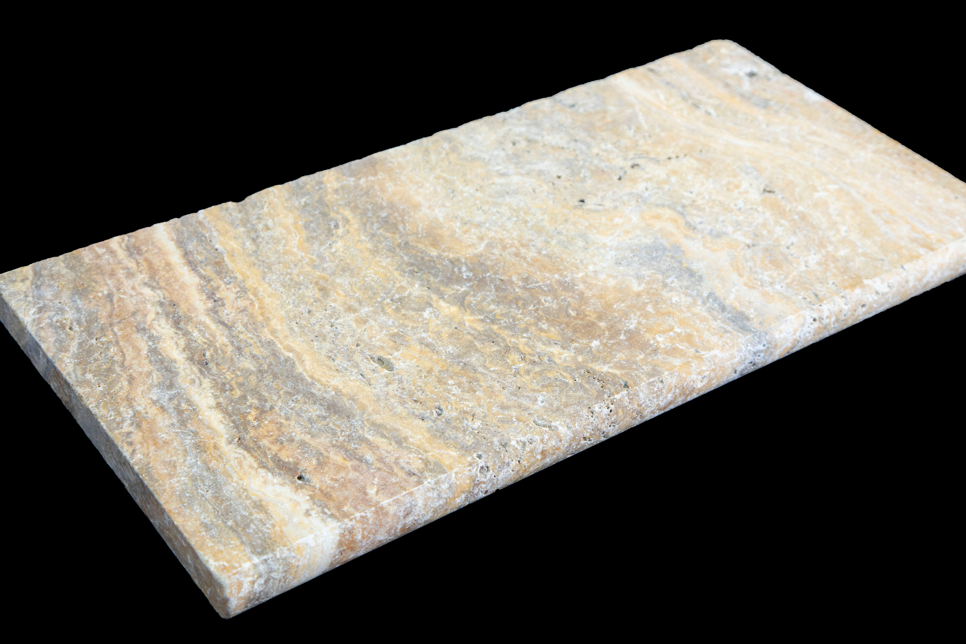 12 x 24 x 3cm Scabos Travertine Pool Coping detail 3
